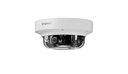 Hanwha Techwin WiseNet P PNM-9084RQZ1 - Cámara de vigilancia de red - PTZ - cúpula - para exteriores, en interior - color (Día y noche) - 4x2MP - 1920 x 1080 - iris automático - motorizado - audio - GbE - MJPEG, H.264, H.265 - CC 12 V / PoE alto