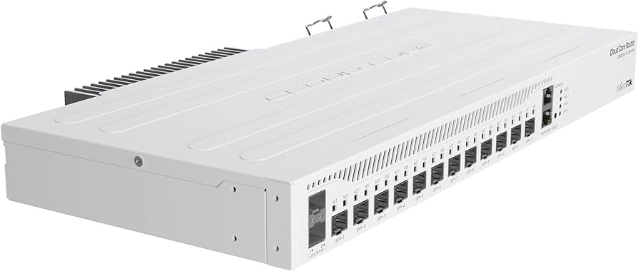 MikroTik Cloud Core Router CCR2004-1G-12S+2XS - Router - 10 GigE, 25 Gigabit Ethernet - montaje en rack