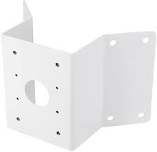 Hanwha Techwin Wisenet SBP-300KMW1 - Adaptador de montaje de cámara - instalable en esquina - blanco - para WiseNet ANV-L6012, L7082; WiseNet HD+ HCV-6080; WiseNet P PND-A9081; WiseNet X XNF-9013