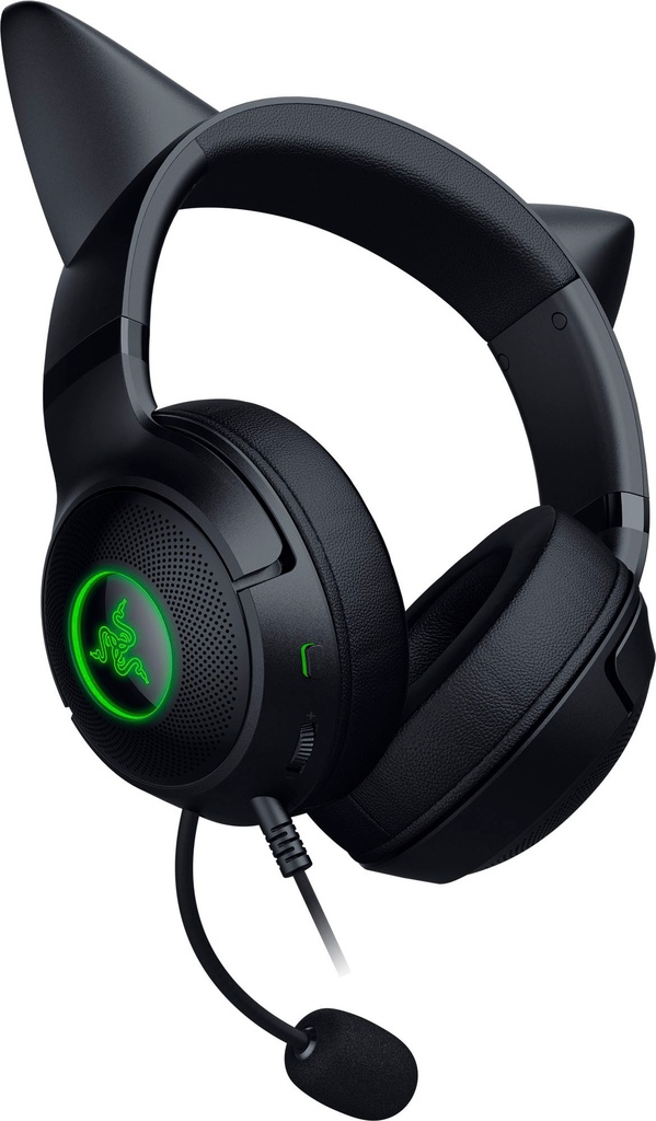 Razer - Headphones - Kraken Kitty V2 USB Black