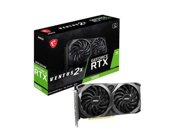 MSI - PCI Express - NVIDIA - NVIDIA GeForce RTX 3050 - GDDR6 SDRAM - DisplayPort / HDMI