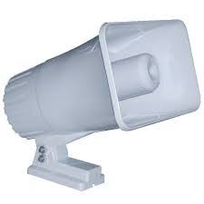 SIRE30 - SIRENA PARA ALARMA PIMA TEKLINK DSC 30W 119 DB TIPO  CORNETA 12 VDC - SD-30W UL