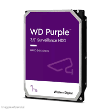 WD Purple WD11PURZ - Disco duro - 1 TB - interno - 3.5" - SATA 6Gb/s - búfer: 64 MB