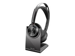 Poly Voyager Focus 2-M - Auricular - en oreja - Bluetooth - inalámbrico, cableado - cancelación de sonido activo - USB-A a través de adaptador Bluetooth - negro - Certificado para Equipos de Microsoft