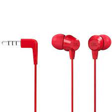 JBL - Earphones - C50 HI Red