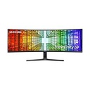 Samsung S49A950UIN - S95UA Series - monitor QLED - curvado - 49" - 5120 x 1440 Dual Quad HD @ 120 Hz - VA - 400 cd/m² - 3000:1 - DisplayHDR 400 - 4 ms - 2xHDMI, DisplayPort, USB-C - altavoces - charcoal black