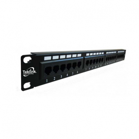 PPC-2460U-TEK-PATCH PANEL CAT6, 24 PUERTOS UL