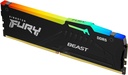 Kingston FURY Beast RGB - DDR5 - módulo - 8 GB - DIMM de 288 contactos - 5600 MHz / PC5-44800 - CL40 - 1.25 V - sin búfer - on-die ECC