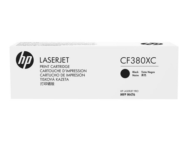 HP 312X - Alto rendimiento - negro - original - LaserJet - cartucho de tóner (CF380X) Contract - para LaserJet Pro MFP M476dn, MFP M476dw, MFP M476nw