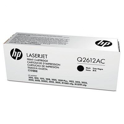 HP - Q2612AC - Toner cartridge - Black