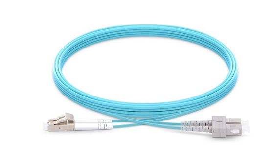 FIB-LCSCD3OM3-/PATCH CORD DE FIBRA LC/UPC-SC/UPC MULTIMODO DUPLEX 3MTS PVC JACKET 3.0MM OM3