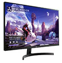 LG 32QN600 - Monitor LED - 32" (31.5" visible) - 2560 x 1440 QHD - IPS - 350 cd/m² - 1000:1 - HDR10 - 5 ms - 2xHDMI, DisplayPort - negro textura