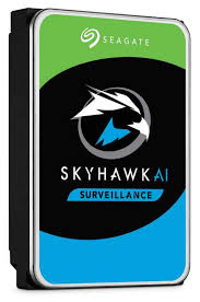 Seagate SkyHawk AI ST8000VE001 - Disco duro - 8 TB - interno - 3.5" - SATA 6Gb/s - búfer: 256 MB - con Recuperación de datos Seagate Rescue de 3 años