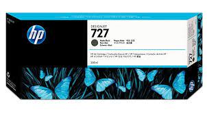 HP 727 - 300 ml - gran capacidad - negro mate - original - DesignJet - cartucho de tinta - para DesignJet T1500, T1530, T2500, T2530, T920, T930
