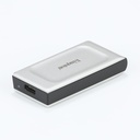 Kingston XS2000 - SSD - 4 TB - externo (portátil) - USB 3.2 Gen 2x2 (USB-C conector)