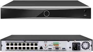 Hikvision - Standalone NVR - 16 Video Channels - Networked - Series AcuSense