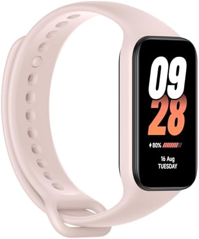 Xiaomi Smart Band 8 Active - Rastreador de actividad con banda - TPU - rosa - tamaño de la muñeca: 135-215 mm - pantalla luminosa 1.47" - Bluetooth - 14.9 g