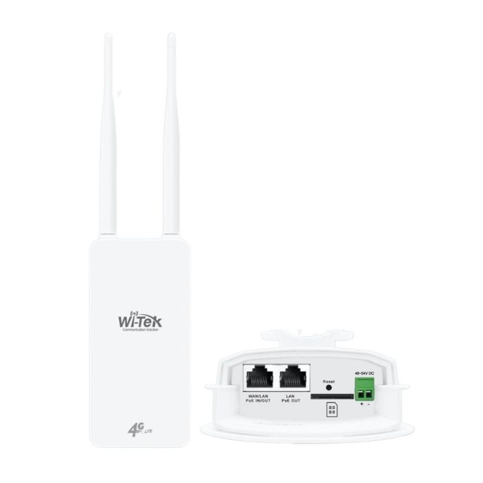 WI-LTE117-O-ROUTER WITEK PARA EXTERIOR 4G LTE CAT4 150/50 MBPS