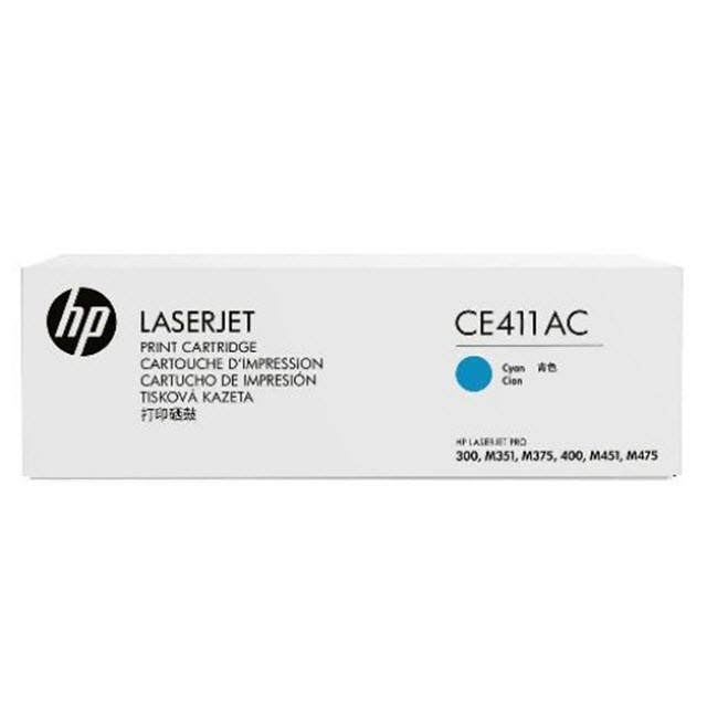 HP - CE411AC - Toner cartridge - Cyan