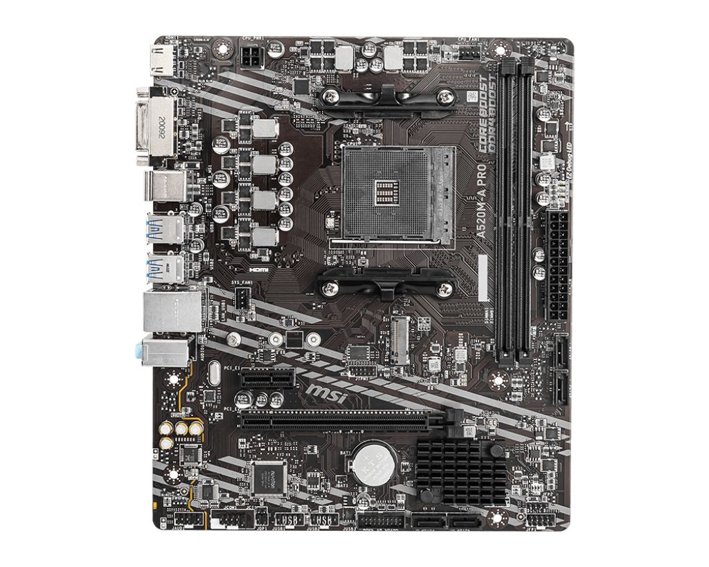 MSI - A520M-A PRO - Motherboard