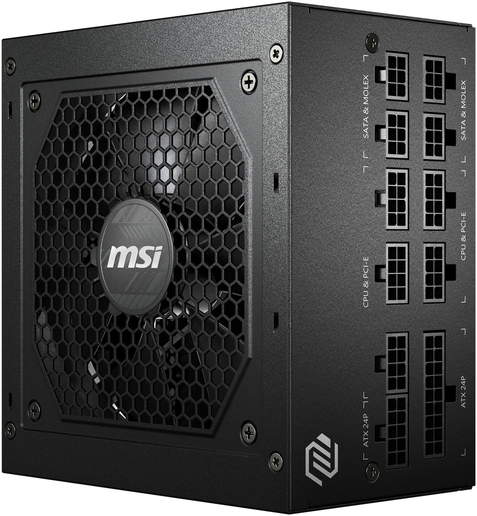 MSI - Power supply - MPG A650GL PCIE5 80 Plus Gold