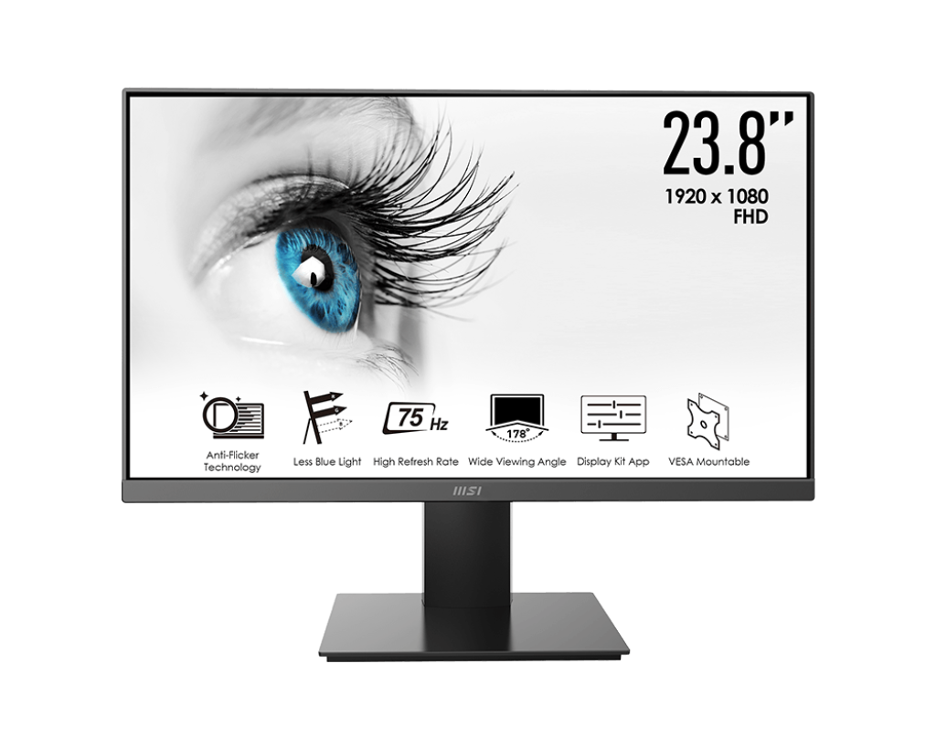 MSI - LED-backlit LCD monitor - 23.8" - Pro MP241X