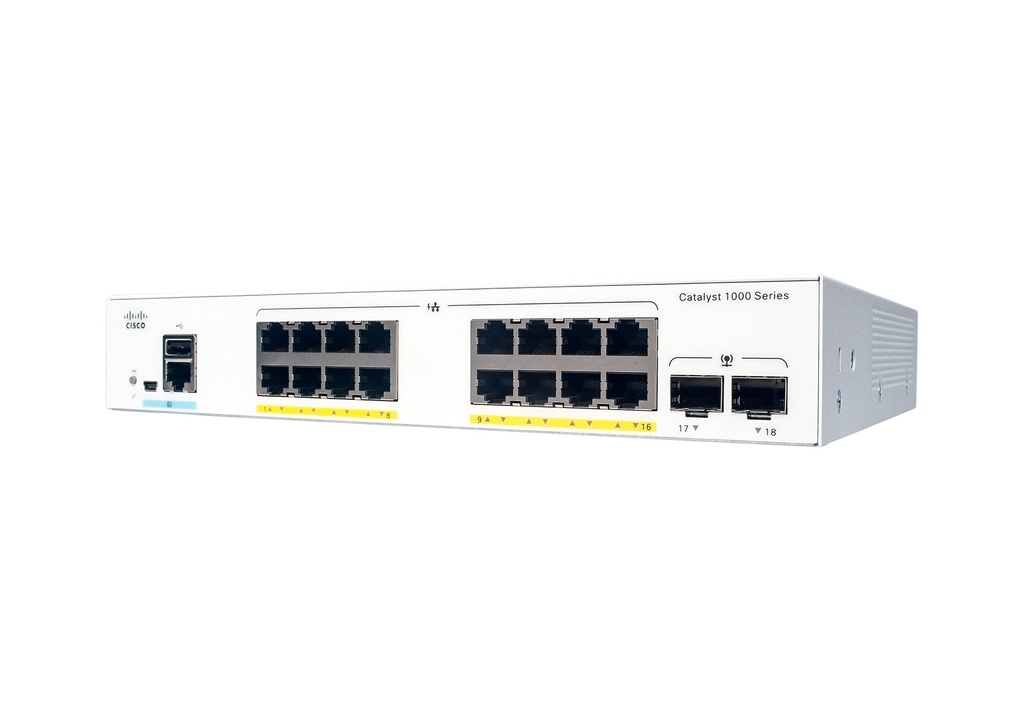 C1000-16FP-2G-L-LA CATALYST 1000 16PORT GE FULLPERP POE 2X1G SFP