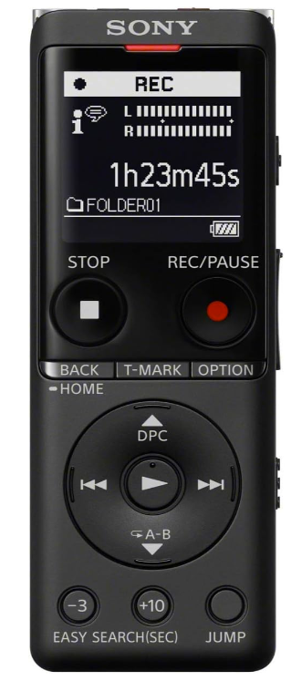 Sony Grabadora de voz digital ICD-UX570, ICDUX570BLK, usb