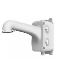 Hikvision DS-1604ZJ - Soporte de montaje de cúpula de cámara - con caja de conexiones - instalable en pared - blanco - para Pro Series DS-2DE7225, 2DE7A232; Ultra Series DarkFighter DS-2DF8242, 2DF8442