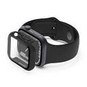 Belkin SCREENFORCE TemperedCurve - Amortiguador para reloj inteligente - protector de pantalla - policarbonato, cristal templado (9H) - negro - para Apple Watch (40 mm, 41 mm)