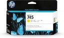 HP 745 - 300 ml - gran capacidad - amarillo - original - DesignJet - cartucho de tinta - para DesignJet HD Pro MFP, Z2600 PostScript, Z5600 PostScript