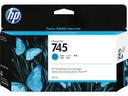 HP - 745 - Ink cartridge - Cyan - 130ml