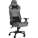 CORSAIR TC100 RELAXED - Silla de juegos - ergonómico - reposabrazos - forma de T - inclinación - nailon, marco de acero, tela suave - negro/gris