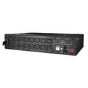 APC Switched Rack PDU AP7911B - Unidad de distribución de alimentación (montaje en bastidor) - CA 208 V - Ethernet 10/100 - input: NEMA L6-30 - conectores de salida: 16 (power IEC 60320 C13) - 2U - 3.65 m cable - negro - para P/N: SMTL1000RMI2UC, SMX1000C, SMX1500RM2UC, SMX1500RM2UCNC, SMX750C, SMX750CNC