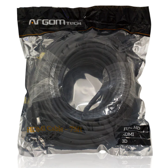 ARG-CB-1880 ARGOM CABLE HDMI A HDMI M/M - 75 PIES (22.5 MTS)