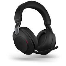 Jabra Evolve2 85 MS Stereo - Auricular - tamaño completo - Bluetooth - inalámbrico, cableado - cancelación de sonido activo - conector de 3,5 mm - aislamiento de ruido - negro - Certificado para Equipos de Microsoft