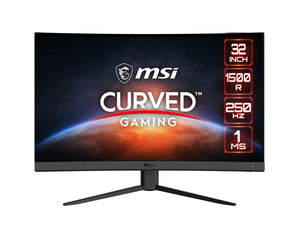 MSI - LED-backlit LCD monitor - Curved Screen - 32" - 1920 x 1080 - HDMI - 250Hz HDMI DP