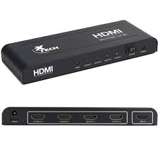 Xtech - HDMI Splitter - 1 Input to 4 Output XHA-420