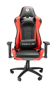 Primus Gaming Chair Thronos 100T - Red - PCH-102RD - Max. Weight Capacity  120 KG - Armrest Type 2D -  360° Rotation