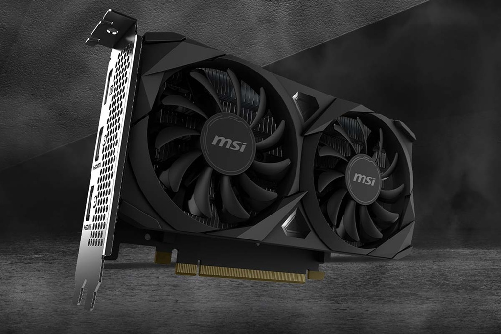MSI - GeForce RTX 3050 VENTUS 2X 6G OC - PCI Express 4.0 x16 (x8 mode) - NVIDIA - NVIDIA GeForce RTX 3050 - GDDR6 SDRAM - HDMI / DisplayPort