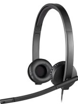 Poly EncorePro HW520 - 500 Series - auricular - en oreja - cableado - Quick Disconnect - negro - Certificado para Skype Empresarial