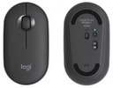 Logitech Pebble Mouse 2 M350s - Ratón - óptico - 3 botones - inalámbrico - Bluetooth - grafito