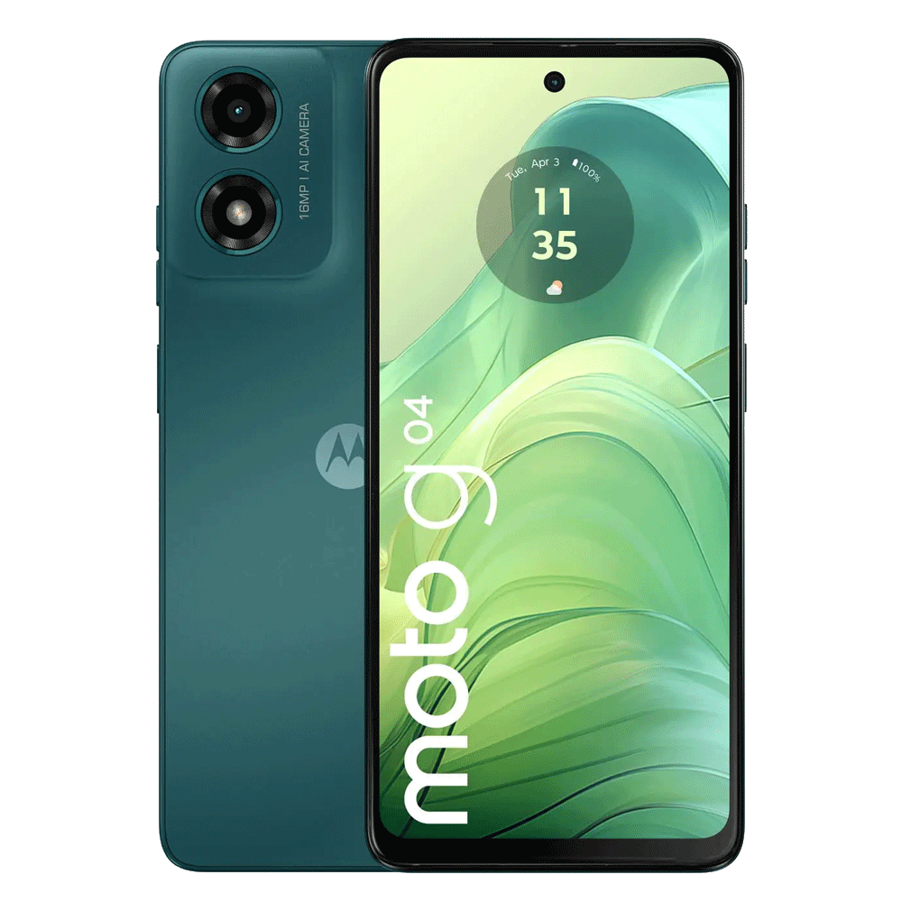 Motorola G04 - Smartphone - Android - 128 GB - Tigerlily - Touch - XT2421-2