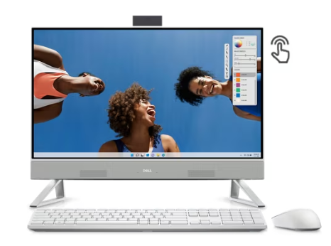 IO5430_FTI7161TWW11S_125 - DELL Inspiron Desktop AIO 5430  23.8" FHD IPS AG (1920x1080) - Touch - Intel RPL Refresh U15 7 150U - 16GB- 1TB- Windows 11 Home - 1 Year.
