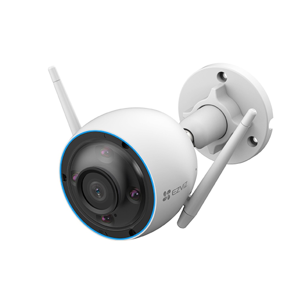 CSH3R1001J5WKFL-28-H3 3K - Cámara wifi exterior 3K, deteción humanos y vehículos, detección movimiento de la mano, audio bidireccional, lente 2.8 mm, Micro SD (hasta 256GB