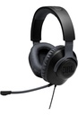 JBL Quantum 100 - Auricular - tamaño completo - cableado - conector de 3,5 mm - negro