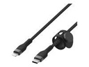 Belkin BOOST CHARGE - Cable Lightning - 24 pin USB-C macho a Lightning macho - 2 m - negro