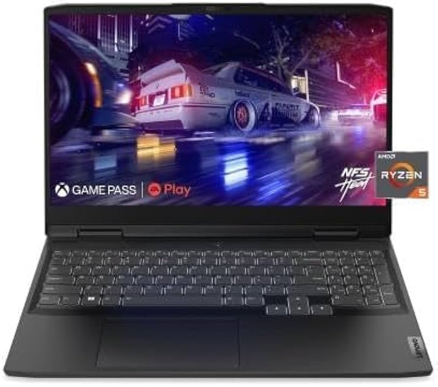 Lenovo Gamimg 3 - Notebook - 15.6" - AMD Ryzen 5 7535HS - 8 GB - 512 GB SSD - Windows 11 Home - Gray - Spanish - 1-year warranty