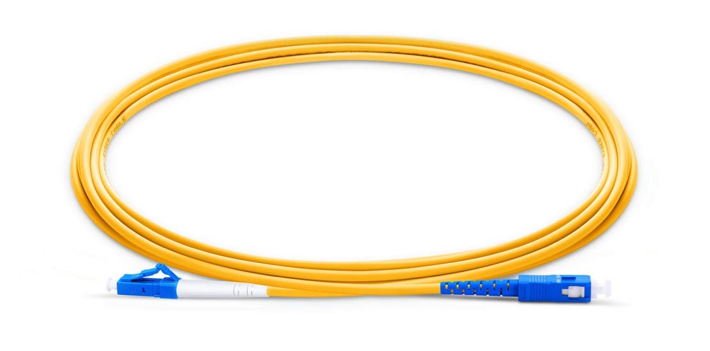 PT/SM/SX/LC-UPC/0.9mm-Patch Cord de fibra óptica LC/UPC