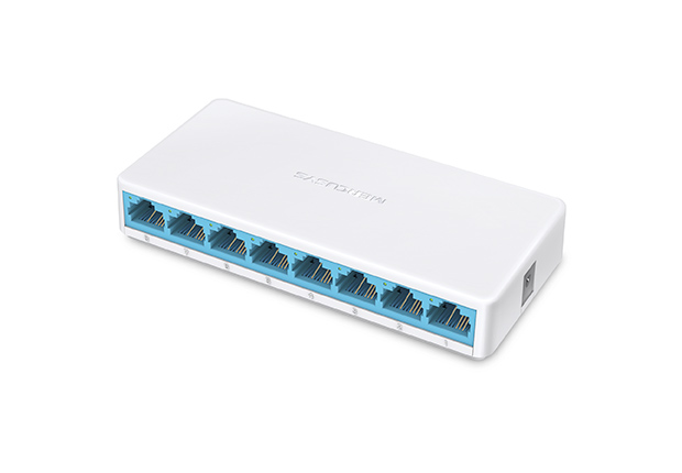 Mercusys MS108G - Conmutador - 8 x 10/100/1000 - sobremesa